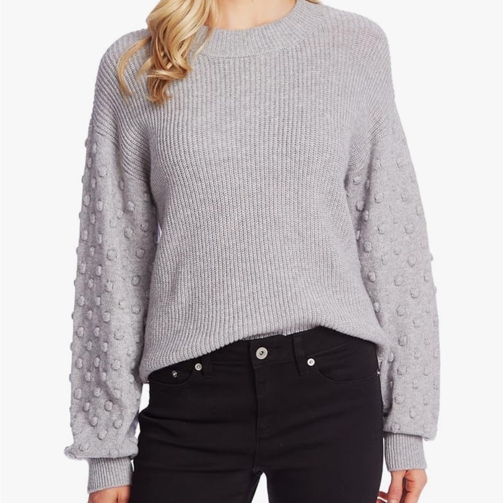 CeCe Gray
Long Sleeve Crew Neck
Cotton Blend Casual Sweater